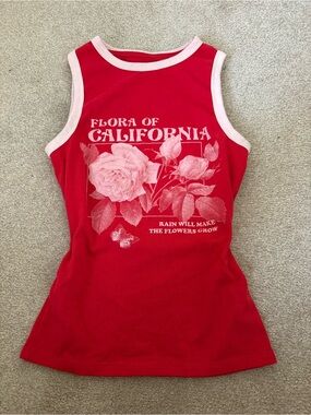 Flora of California Graphic Tank